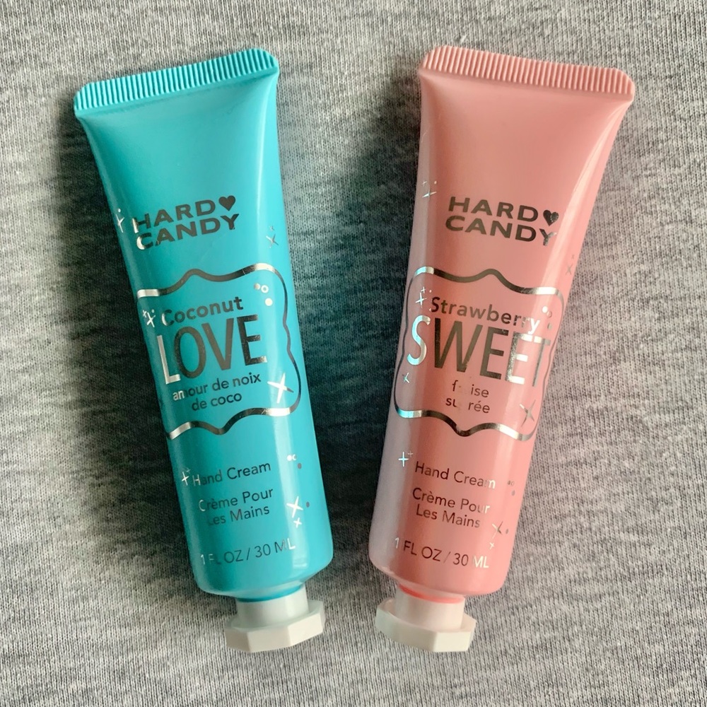 Hard Candy Hand Cream Duo – Coconut Love 🥥 & Strawberry Sweet 🍓